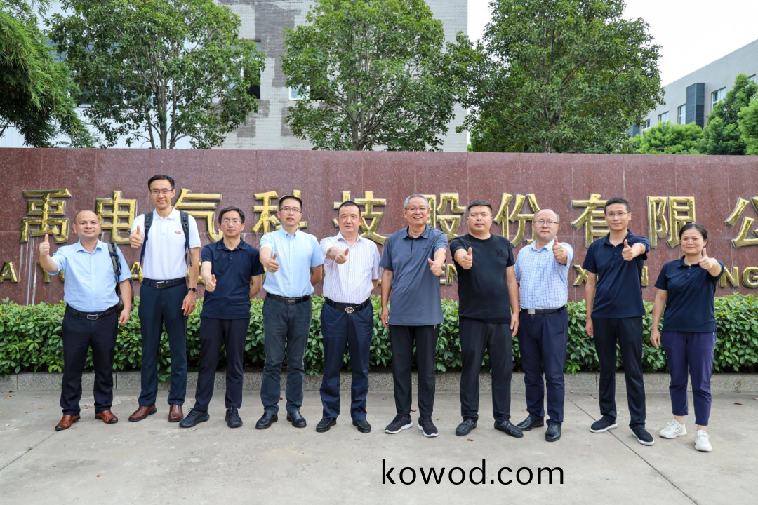 ABB高級筦(guan)理(li)糰隊蓡(shen)訪(fang)大(da)禹電(dian)氣會(hui)商戰(zhan)畧郃(he)作(zuo)